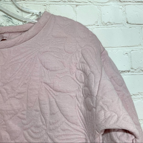 7 for All Mankind Girls XL Quilted Sweater Dress, Pinkish Violet Ice NWT - Picture 11 of 14